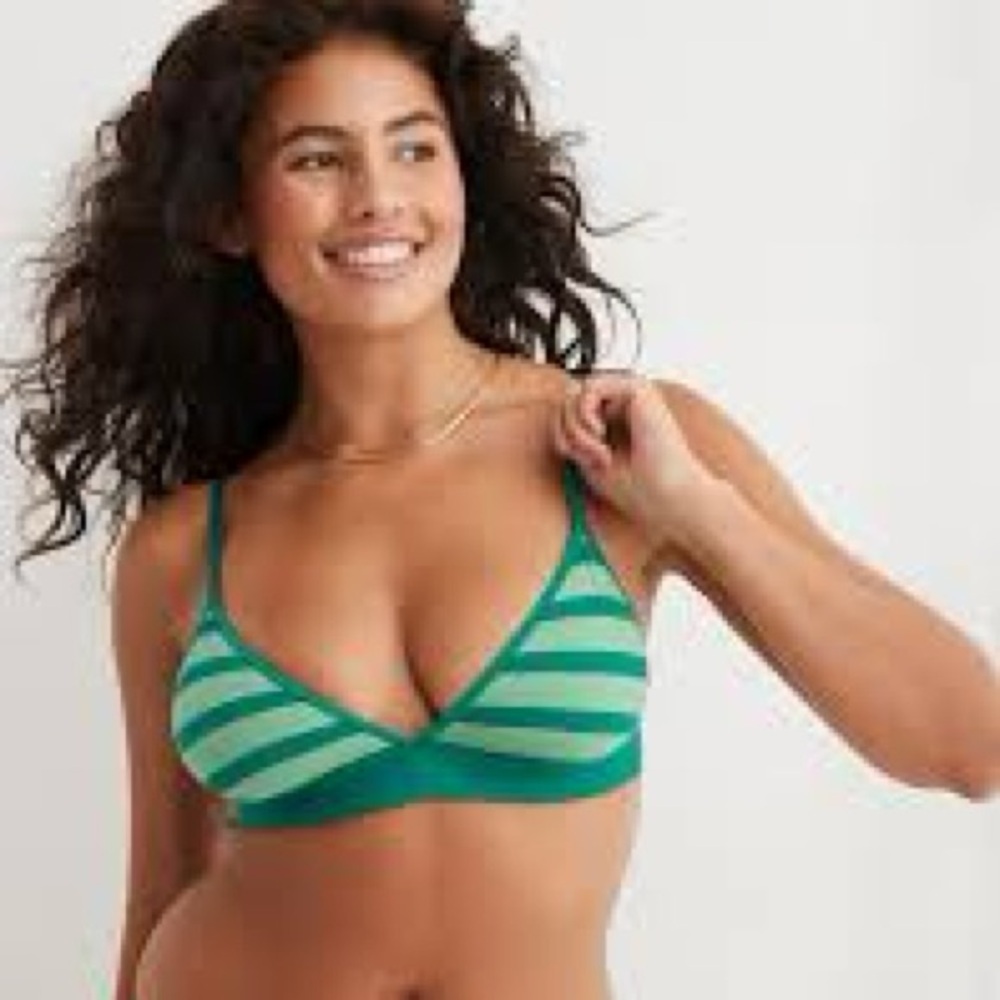 BNWT Aerie Superchill Modal Triangle Bralette Size Medium